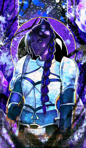 Lythia: The Lotus and Scythe Official D&D Art Lythia: The Lotus and Scythe Official D&D Art